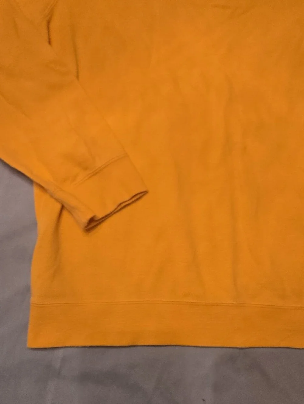 Lacoste Men's Orange Half-Zip Pullover Sweater